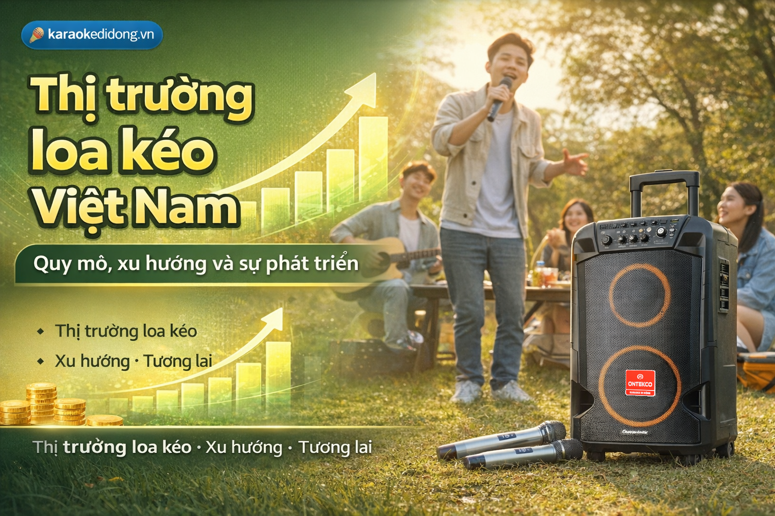 Thị trường loa kéo Việt Nam – Quy mô, xu hướng và sự phát triển của một ngành giải trí đặc thù