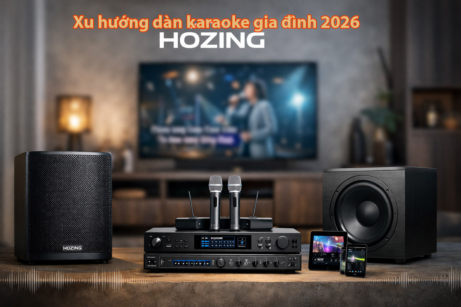 Xu hướng dàn karaoke gia đình 2026