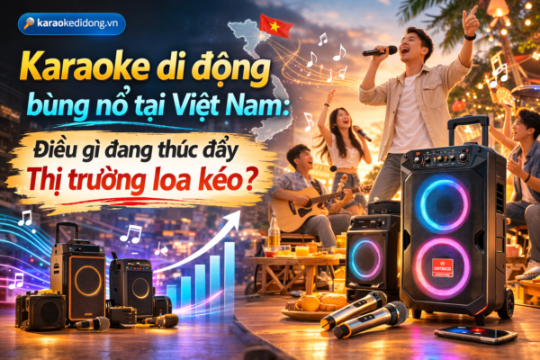 👉 Karaoke di động bùng nổ tại Việt Nam Điều gì đang thúc đẩy thị trường loa kéo
